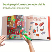 Attention Adventure Activity Book for Brain Training and Hidden Objects English Edition