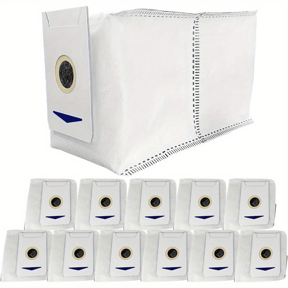 Replacement Dust Bags for Cordless Vacuum Cleaners 12 Pack High-Efficiency Cloth
