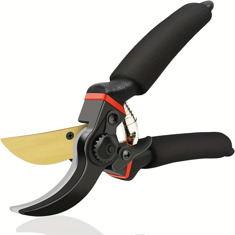 Titanium Bypass Pruning Shears Garden Scissors for Landscaping and Gardening