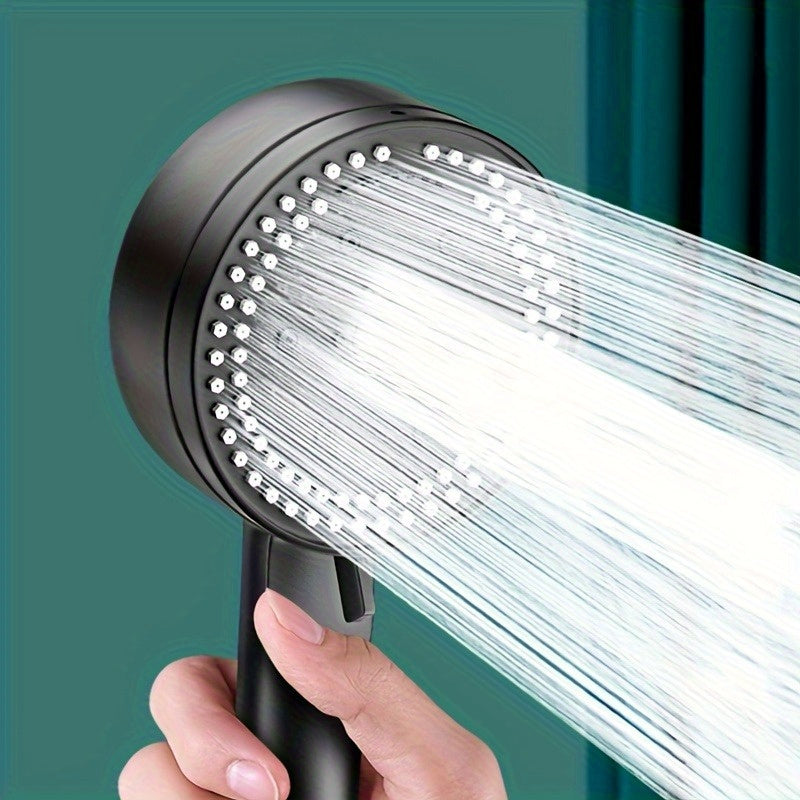 Ручной душ высокого давления с 5 режимами, водонепроницаемый, из пластика