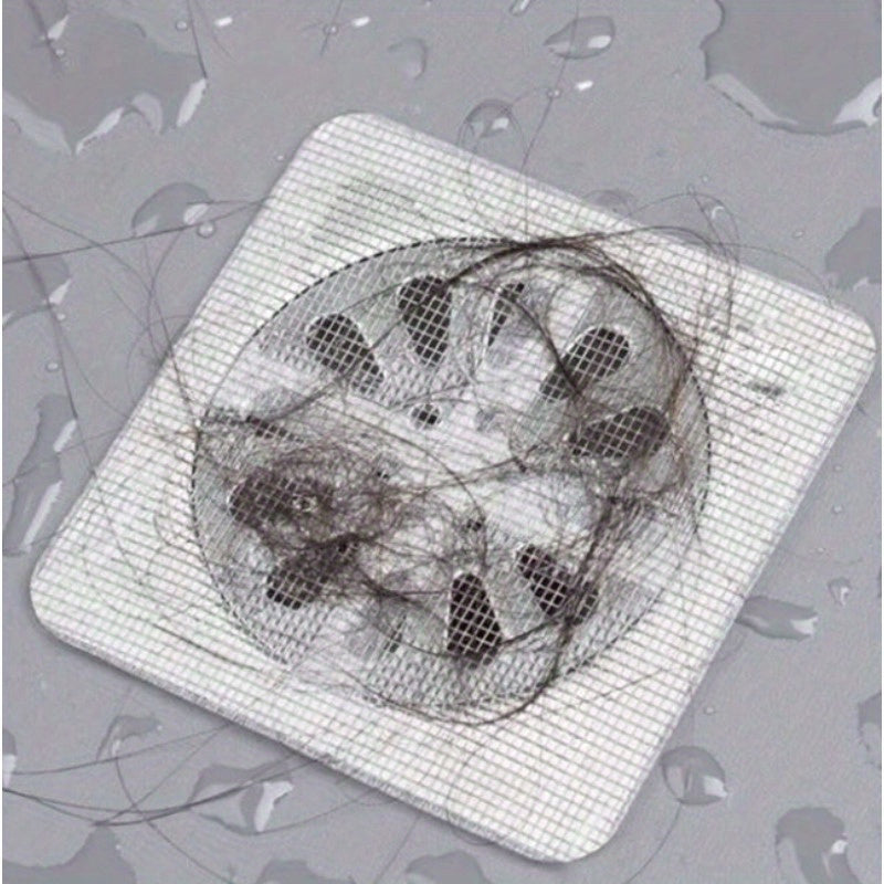 Paquete de 50 protectores de drenaje para prevenir obstrucciones de cabello, fáciles de usar, no necesitan energía