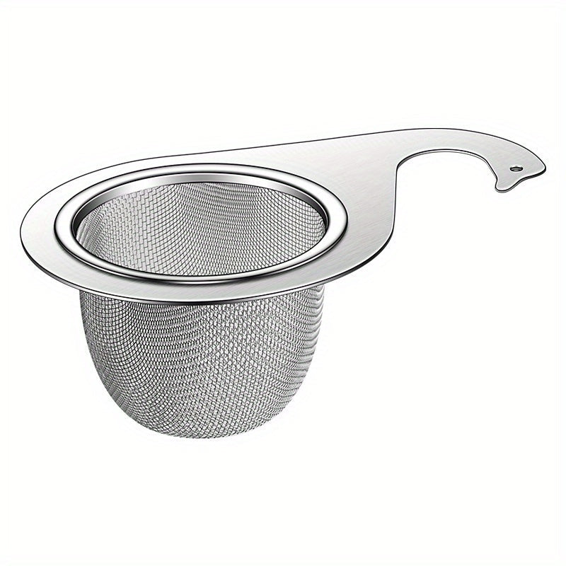 Stainless Steel Swan-Shaped Kitchen Sink Strainer with Easy-Clean Filter
