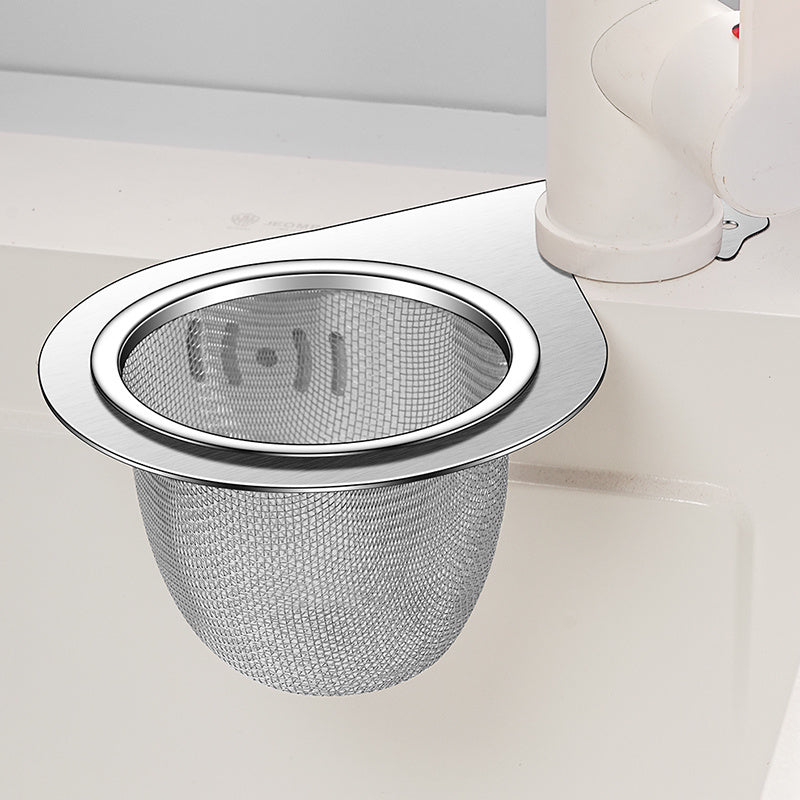Stainless Steel Swan-Shaped Kitchen Sink Strainer with Easy-Clean Filter