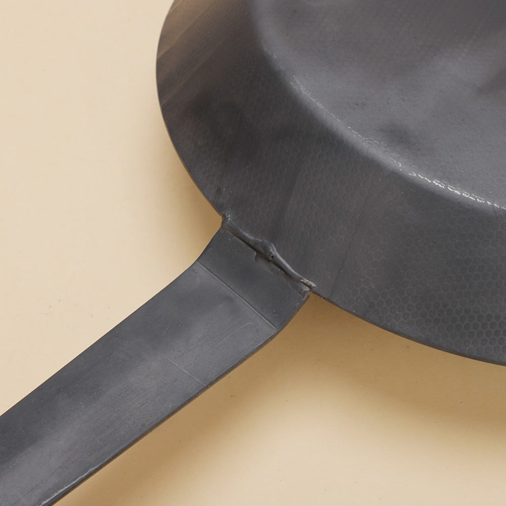 Karbon po'latdan yasalgan bifshteks qozoni Yapon uslubida yopishmaydigan quruq pan qovurish va pishirish uchun