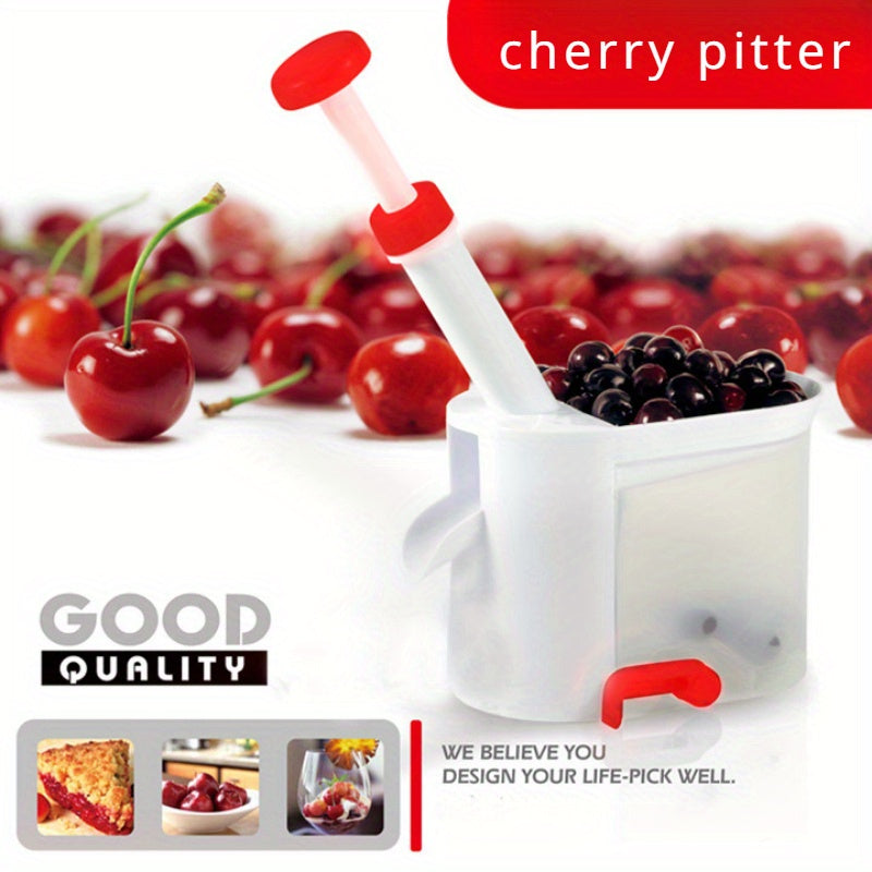 Multi-Function Fruit Pitter Tool for Cherries Olives and Grapes