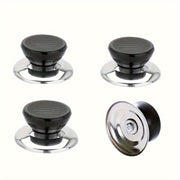 Stainless Steel Lid Knob Handles 2, 4, 5 yoki 10 ta to'plamlarda. Quvvat talab qilmaydigan, mustahkam metall oshxona asboblari uchun almashtirishlar, RVlar uchun.