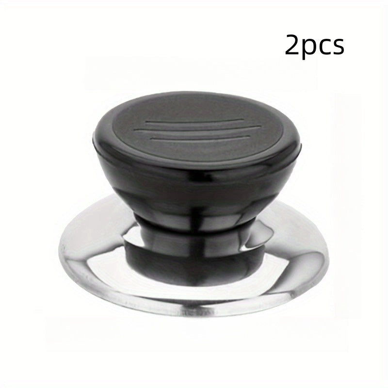 Stainless Steel Lid Knob Handles 2, 4, 5 yoki 10 ta to'plamlarda. Quvvat talab qilmaydigan, mustahkam metall oshxona asboblari uchun almashtirishlar, RVlar uchun.