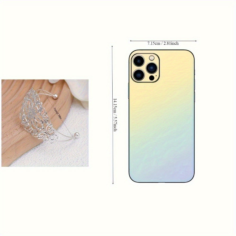 Floral Metal Cafe Curtain Rings 1-Piece Decorative Tiebacks for Windows