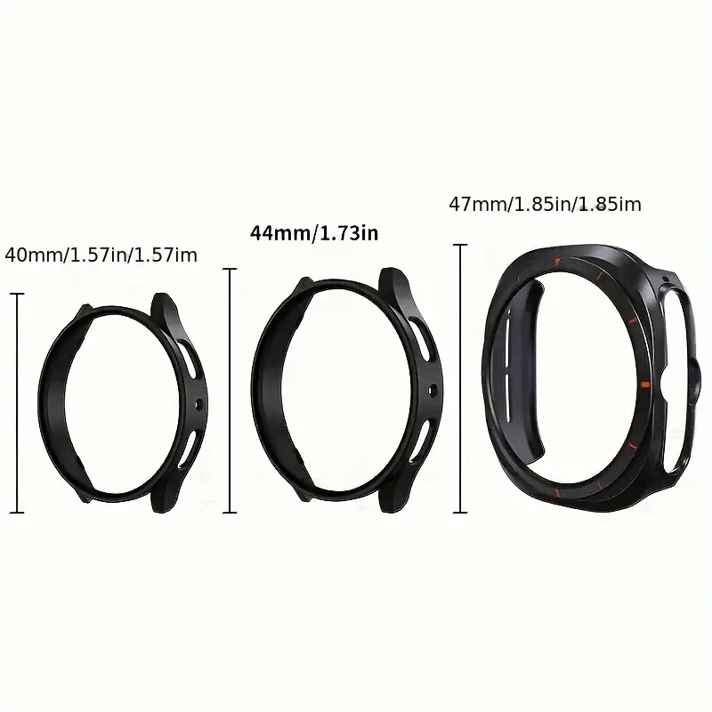 Galaxy Watch 7 Ultra 47mm Protective Cover Hard Shell Screen Protector