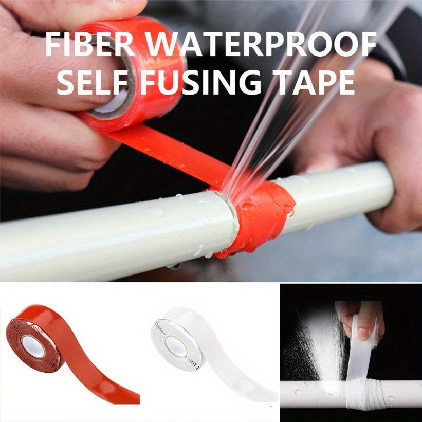 Silicone Tape 1m High-Temperature Waterproof Self-Adhesive Pipe Repair for Water and Electrical Connections