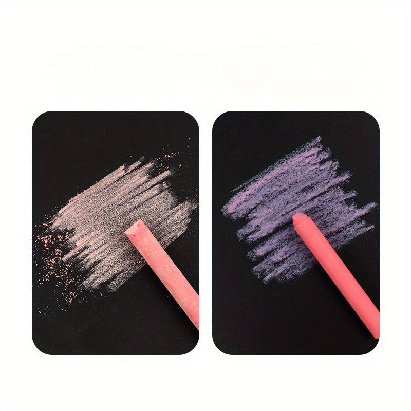 Erasable Water-Soluble Chalks for Teachers and Artists Dust-Free Vibrant Non-Toxic