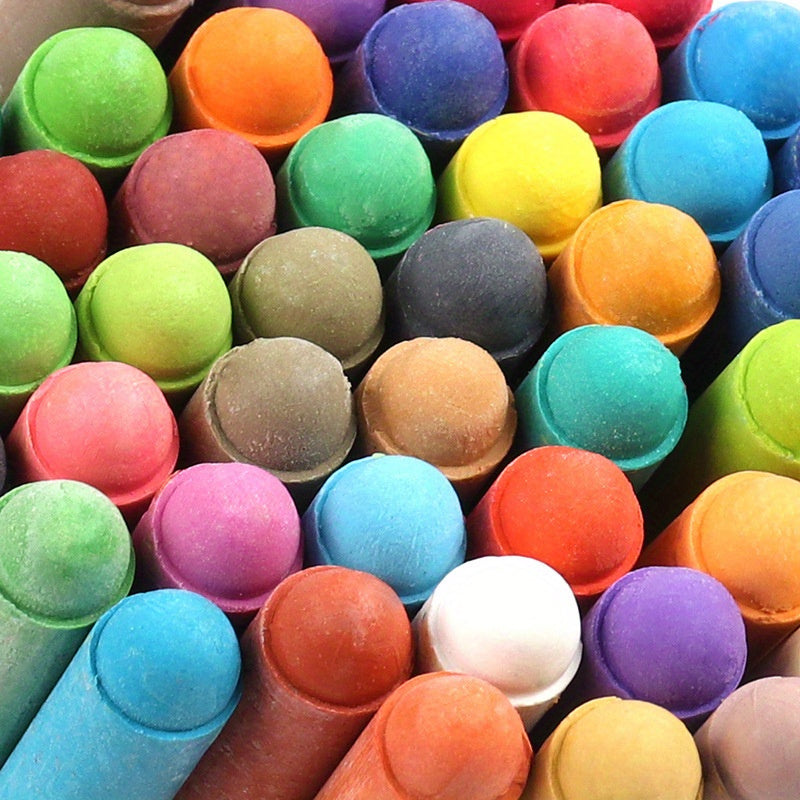 Erasable Water-Soluble Chalks for Teachers and Artists Dust-Free Vibrant Non-Toxic