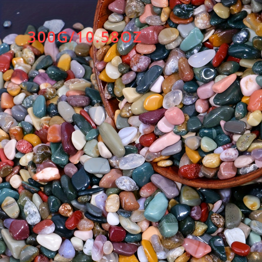Natural Crystal Aquarium Gravel Mini Pebbles for Fish Tanks Water Gardens 100g 150g 300g