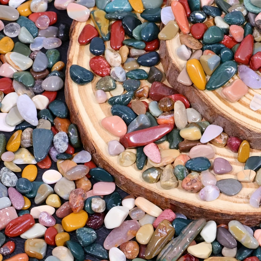 Natural Crystal Aquarium Gravel Mini Pebbles for Fish Tanks Water Gardens 100g 150g 300g