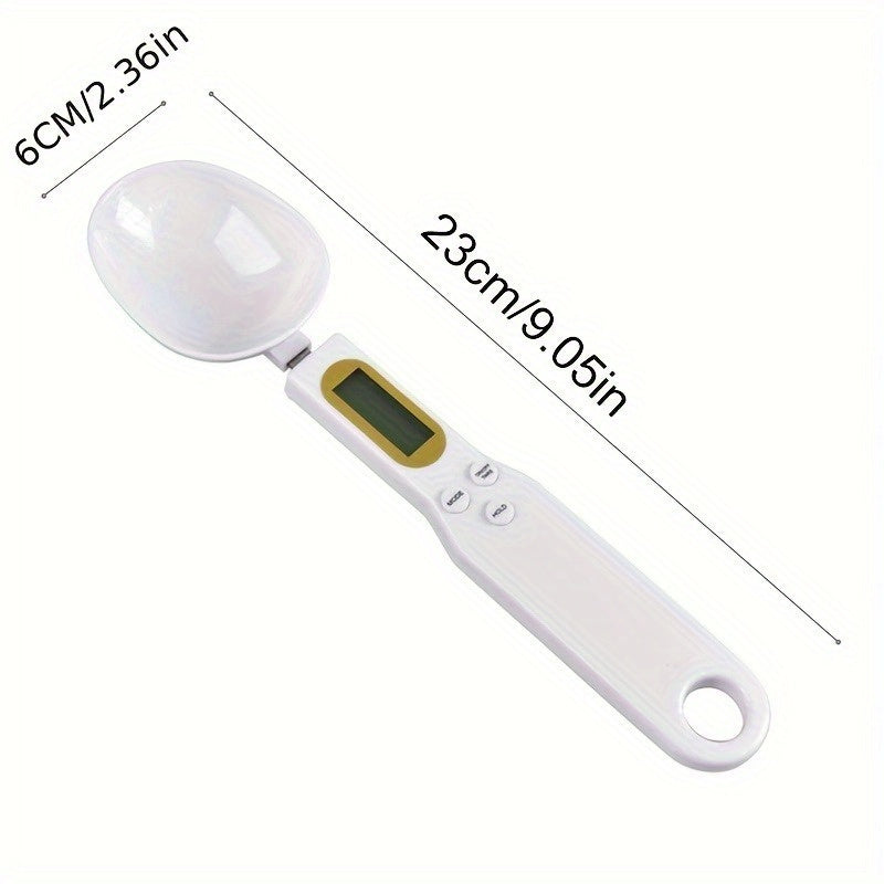 Digital Kitchen Scale Spoon Precision 0.1g 500g LCD Battery-Operated