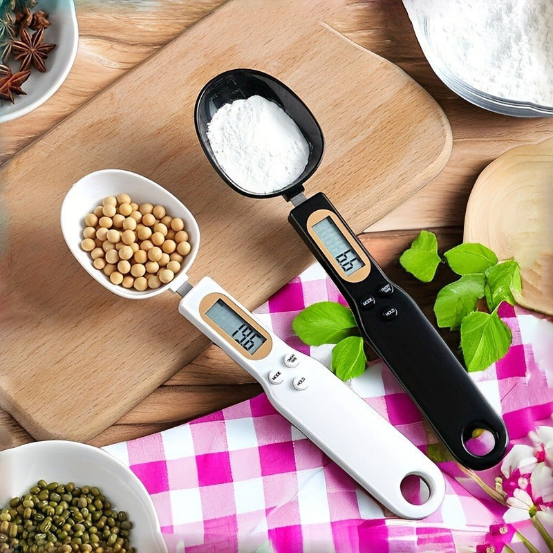 Digital Kitchen Scale Spoon Precision 0.1g 500g LCD Battery-Operated