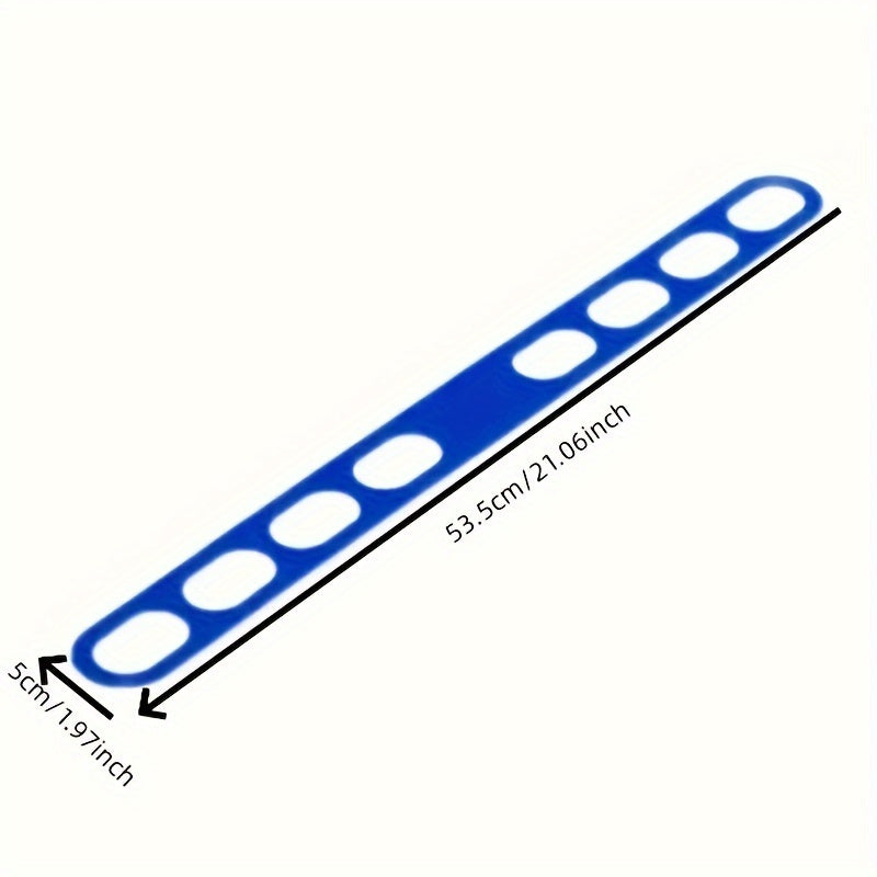 Adjustable Silicone Lid Strap for Pots and Pans Leak-Proof Kitchen Lid Organizer