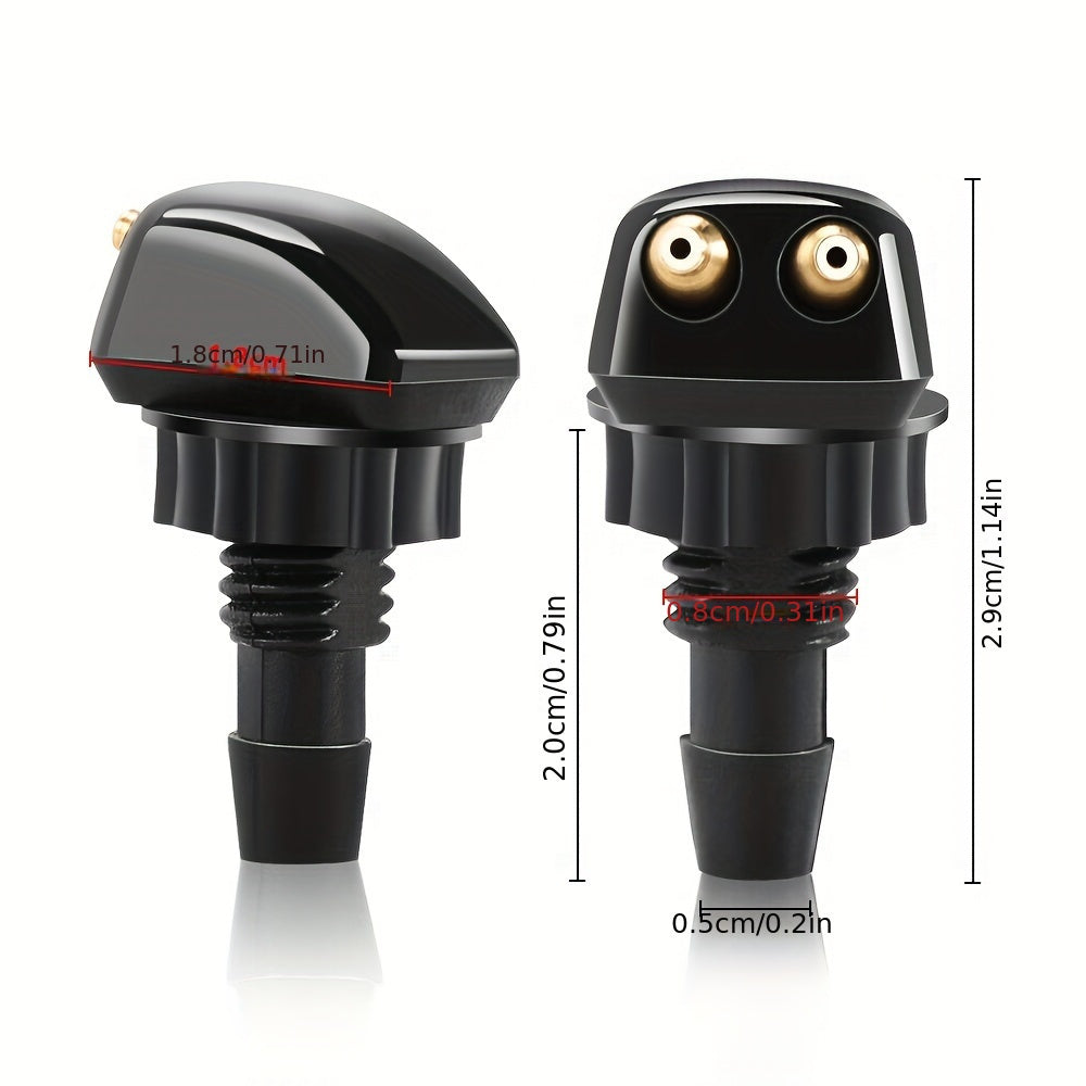 Universal Car Windshield Wiper Nozzle Kit with Water Sprayer and Jet Nozzles