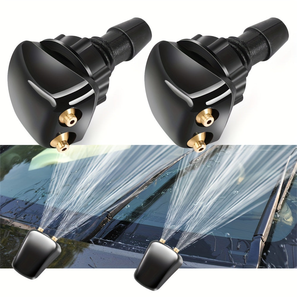Universal Car Windshield Wiper Nozzle Kit with Water Sprayer and Jet Nozzles