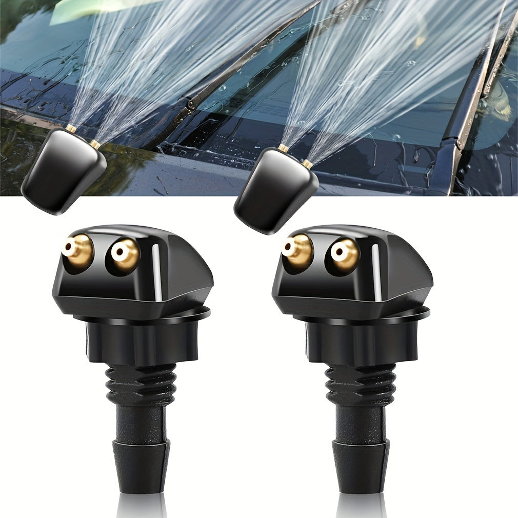 Universal Car Windshield Wiper Nozzle Kit with Water Sprayer and Jet Nozzles