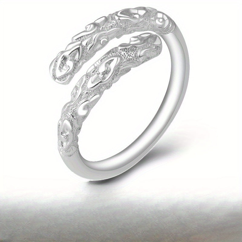 Gothic Hip-Hop Couple Rings Zinc Alloy for Men and Women Stylish Jewelry