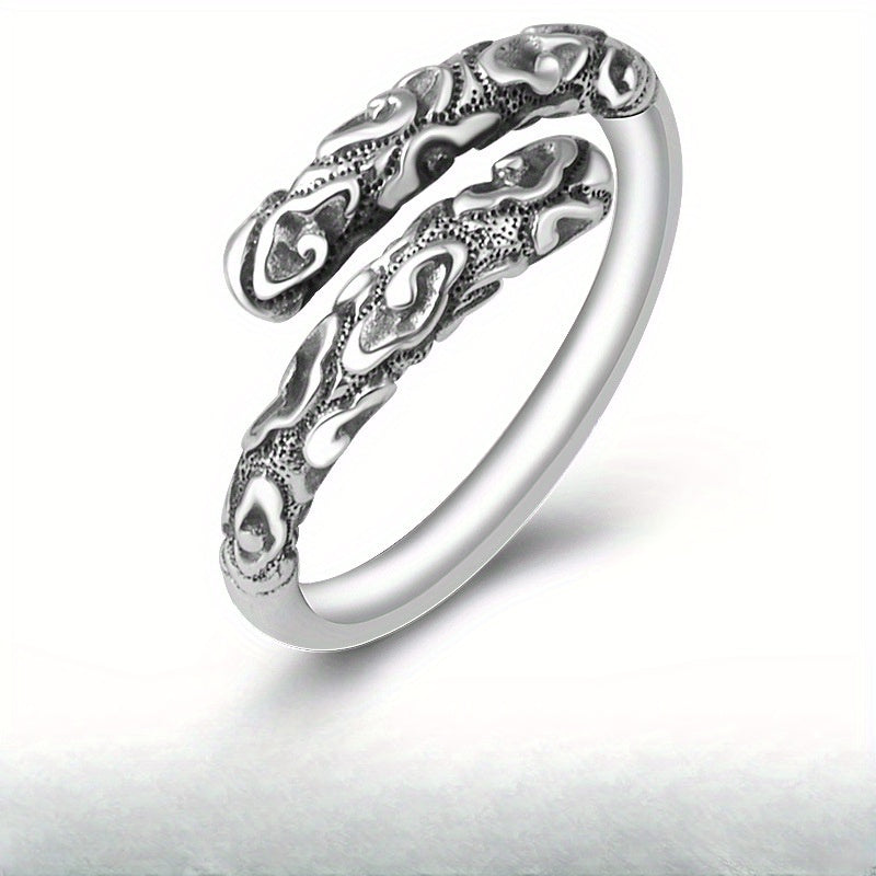 Gothic Hip-Hop Couple Rings Zinc Alloy for Men and Women Stylish Jewelry