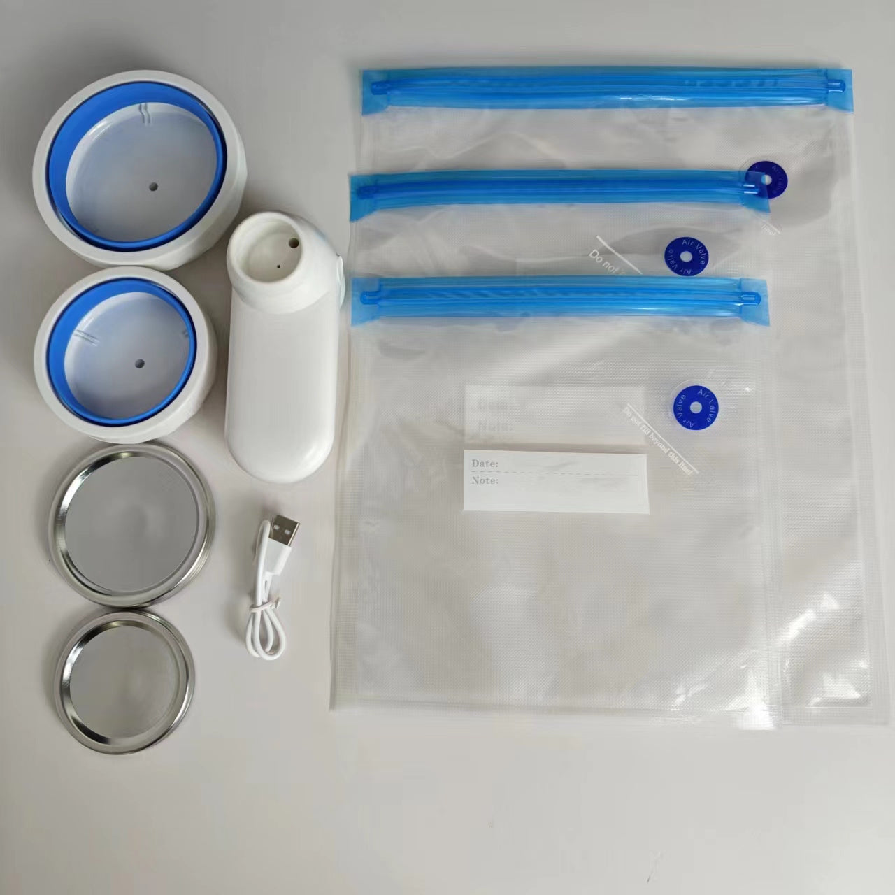 2025 Yil Yangilangan Inflatable Pump USB zaryadlash bilan, turli toʻpalarni oʻsish va tushirish uchun katta quvvatli vakuum mashinasi. Uy va tijorat foydalanish uchun mos, sumkasi bilan ta'minlangan.