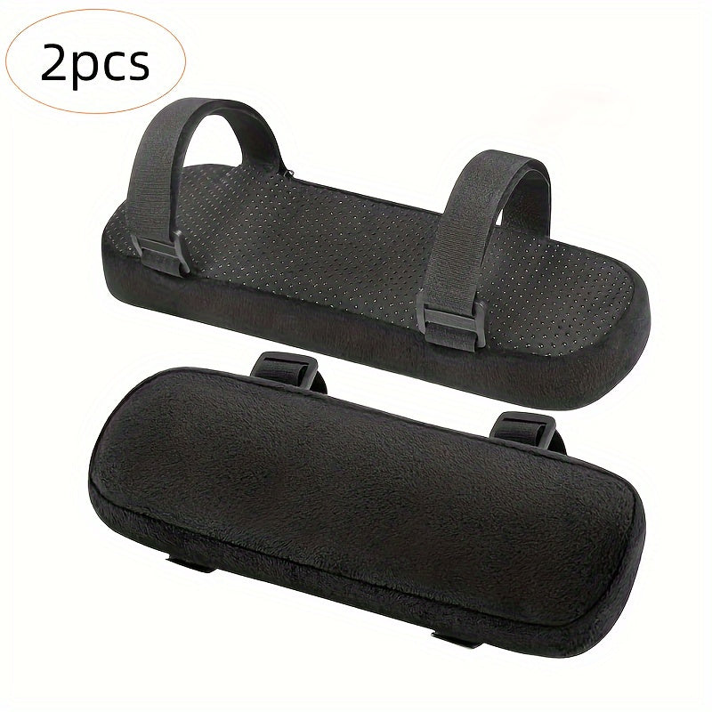 Подушки для подлокотников офисного кресла с съемными полиэстеровыми чехлами для комфорта за столом