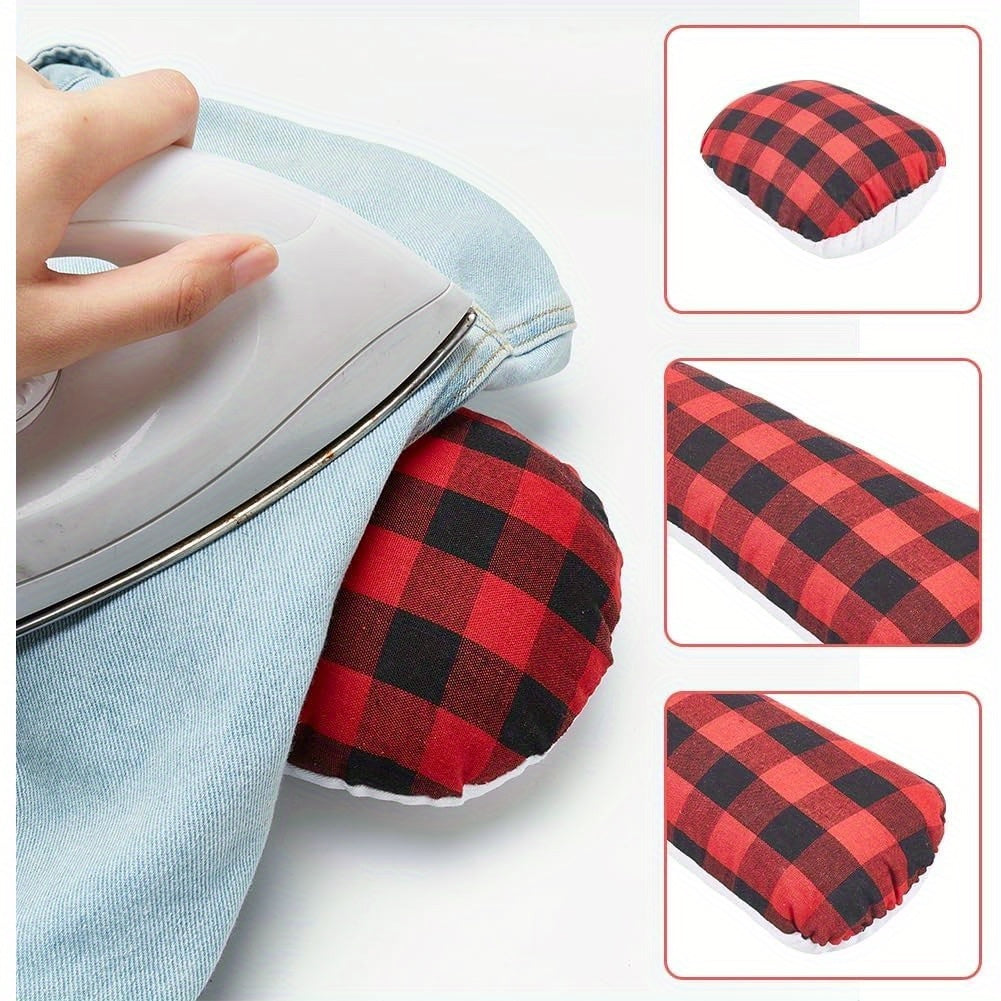 Conjunto de accesorios para planchar con almohadilla para sastre, rodillo para mangas y tapete de prensado para costura y acolchado