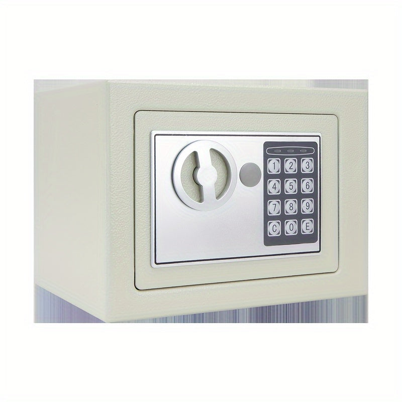 Digital Metal Security Safe with Combination and Key Lock for Valuables in Homes and Offices