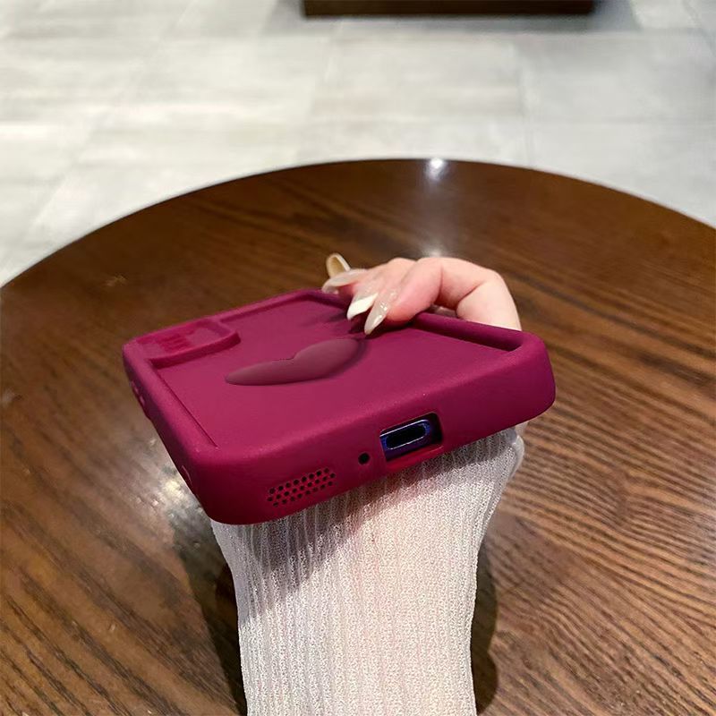 Shock-Absorbing TPU Phone Case for iPhone X XS XR Tianyan Love Design