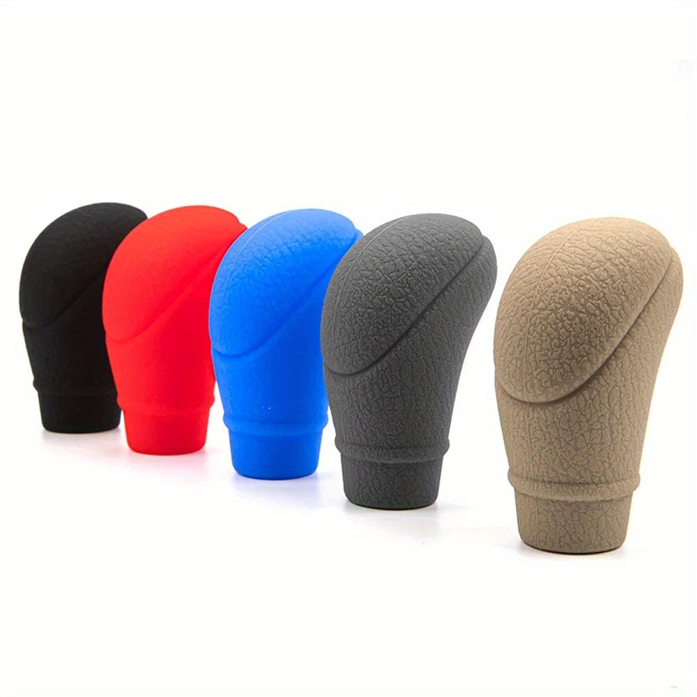 Universal Non-Slip Silicone Gear Shift Knob Cover Car Manual Transmission Protector