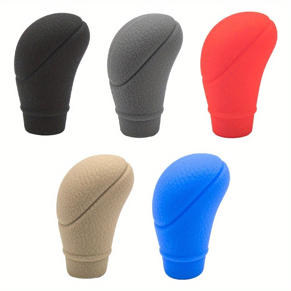Universal Non-Slip Silicone Gear Shift Knob Cover Car Manual Transmission Protector