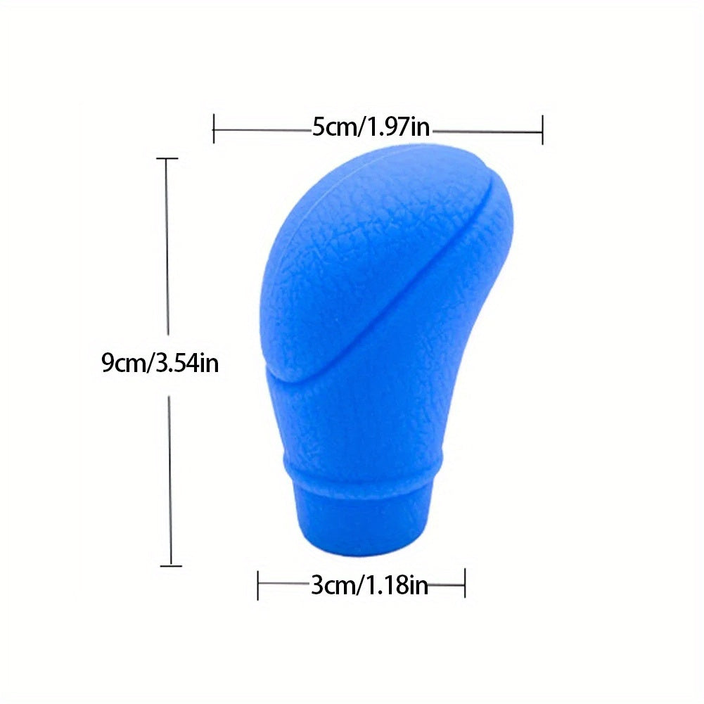 Universal Non-Slip Silicone Gear Shift Knob Cover Car Manual Transmission Protector