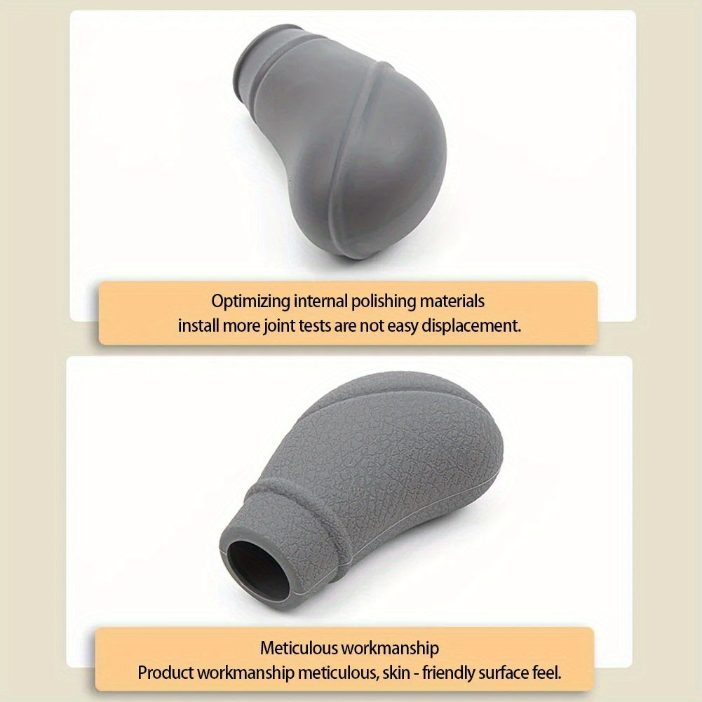 Universal Non-Slip Silicone Gear Shift Knob Cover Car Manual Transmission Protector