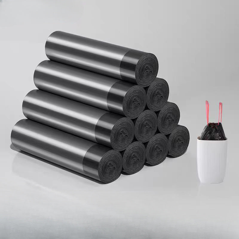 75 Heavy-Duty Drawstring Trash Bags for Home Office School Use