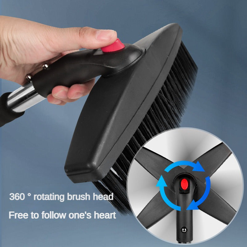 3-in-1 Telescopic Car Snow Shovel Ice Scraper Snow Brush Adjustable Length