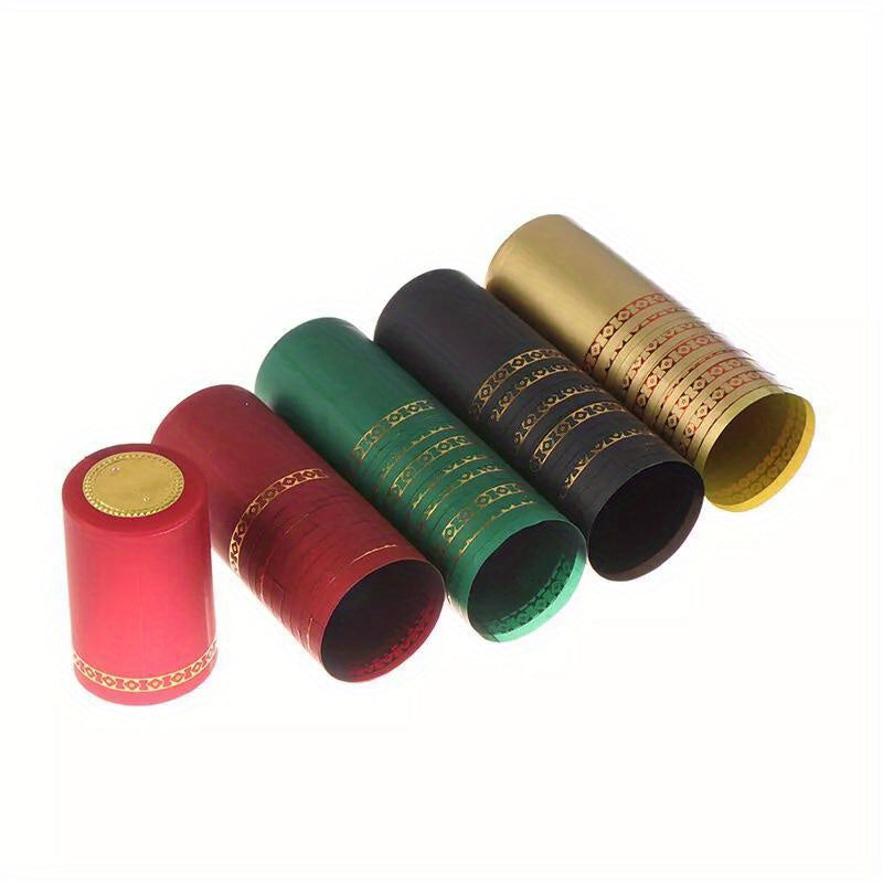 Premium PVC Wine Bottle Caps Heat Shrink Seal Covers for Bar Restaurant