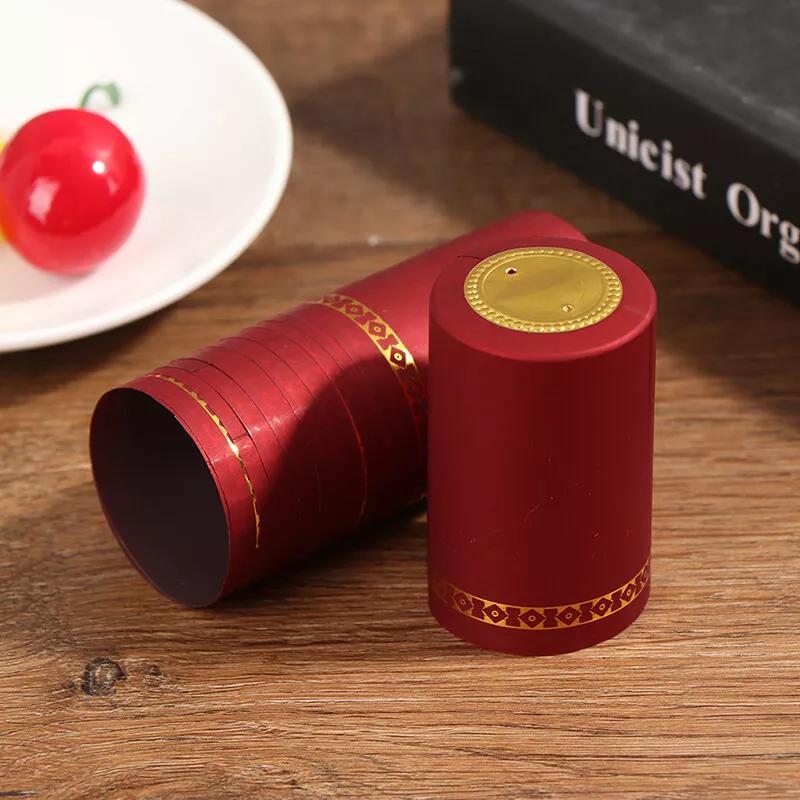 Premium PVC Wine Bottle Caps Heat Shrink Seal Covers for Bar Restaurant