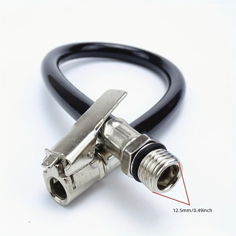 Шланг для накачки с быстросъемным соединением для воздушного компрессора, прочный, гибкий