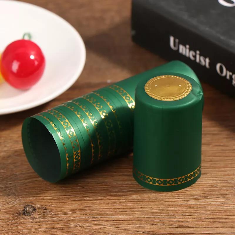 Premium PVC Wine Bottle Caps Heat Shrink Seal Covers for Bar Restaurant