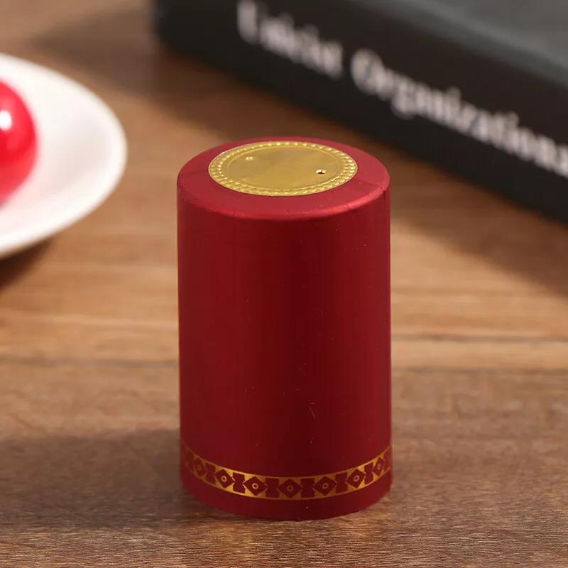 Premium PVC Wine Bottle Caps Heat Shrink Seal Covers for Bar Restaurant