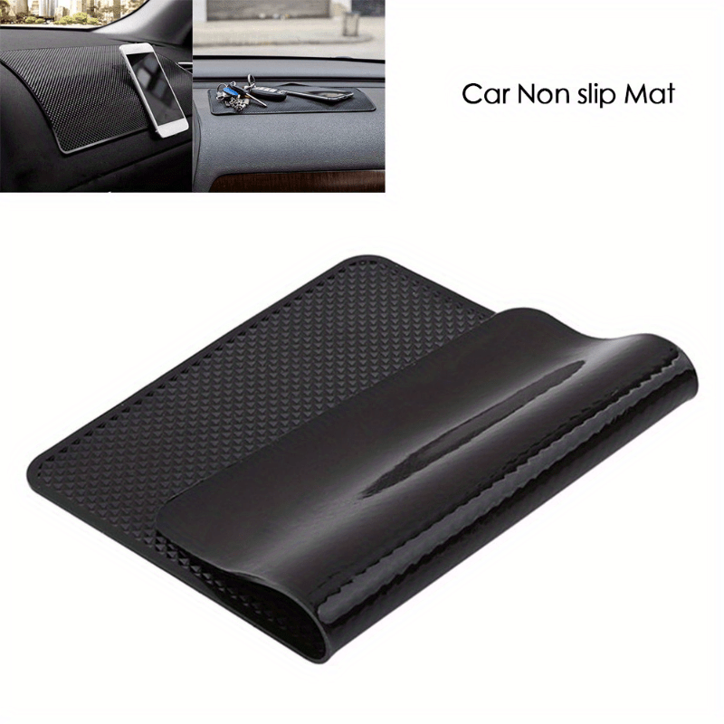 Car Dashboard Anti-Slip Mat Pad Phone Holder Keychain Glasses Storage