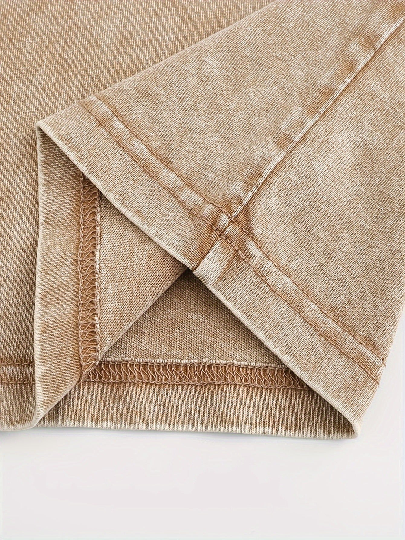 Camiseta de algodón sólida para hombre, de manga corta, con cuello redondo, para verano y uso al aire libre