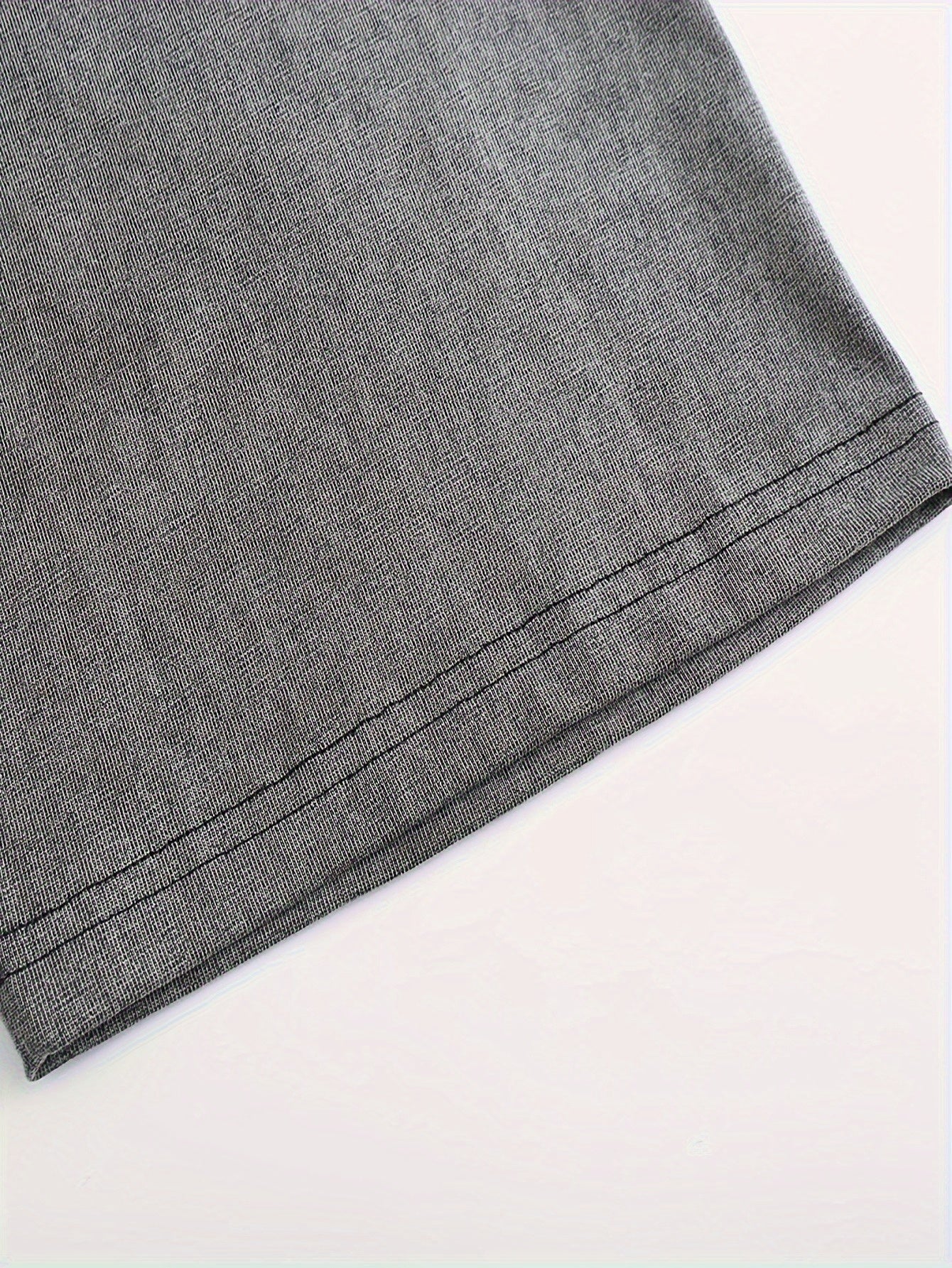 Men's Vintage Washed Cotton T-Shirts Pack Short Sleeve Crew Neck Drop Shoulder Casual