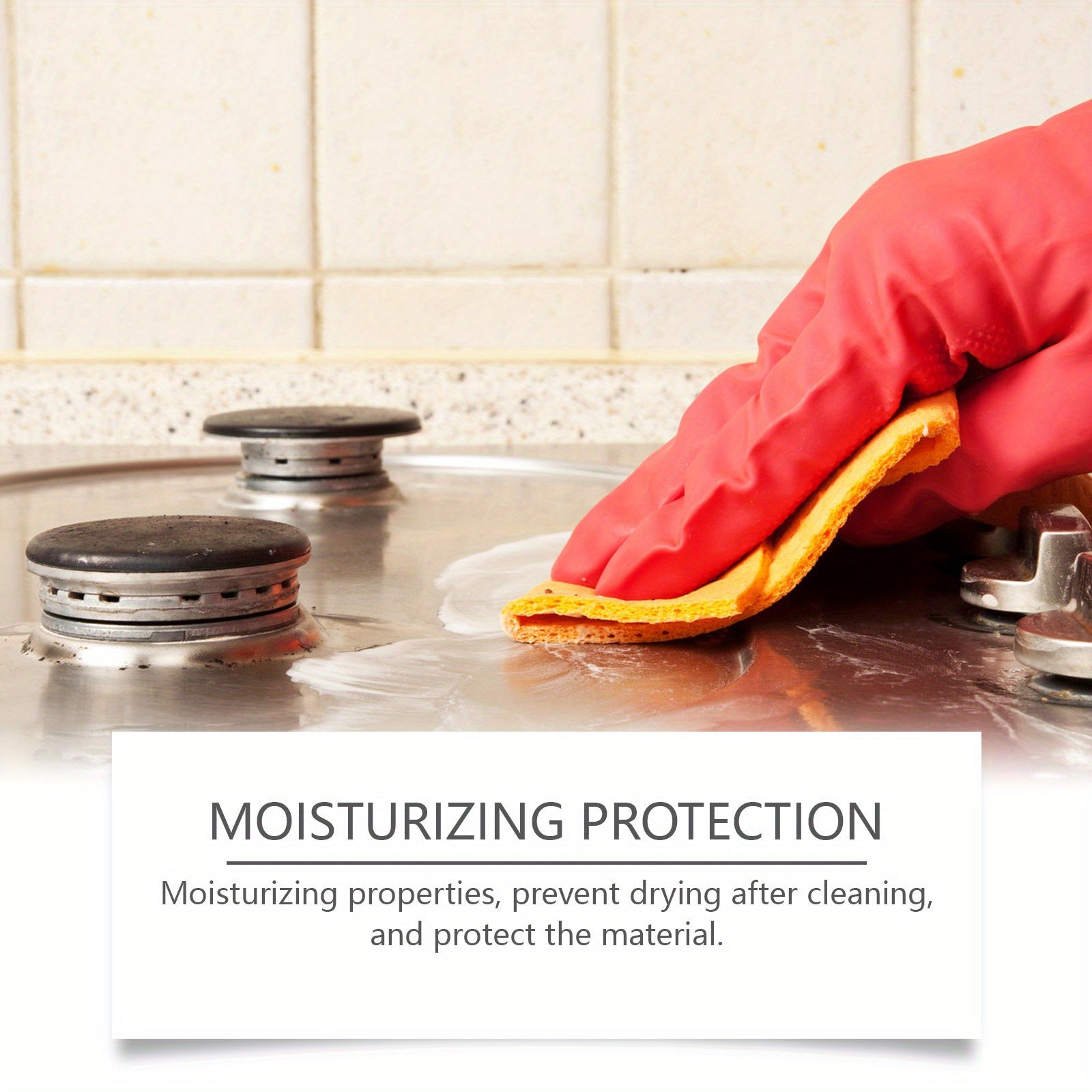 Versatile Kitchen Cleaner Cream for Stovetops and Surfaces with Salicylic Acid