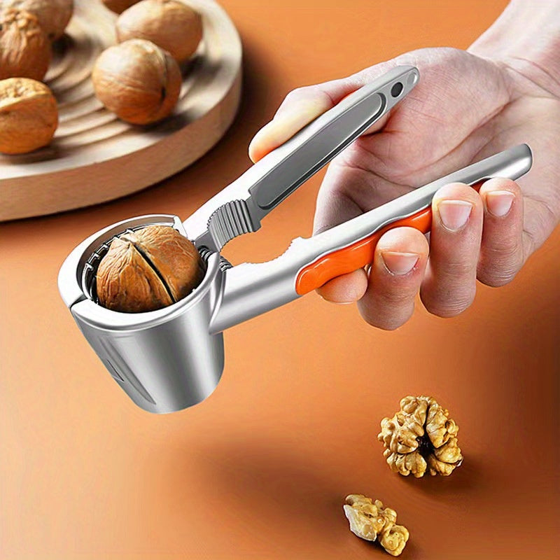Walnut Nutcracker with Non-Slip Handle for Cracking Nuts at Home