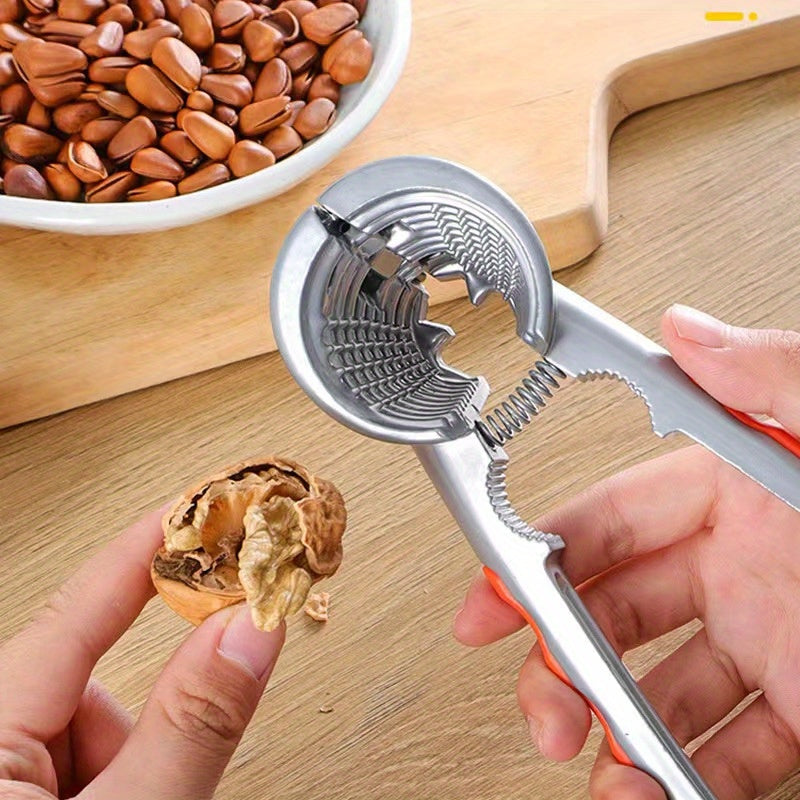 Multi-Functional Metal Nutcracker for Walnuts Chestnuts Hazelnuts Almonds