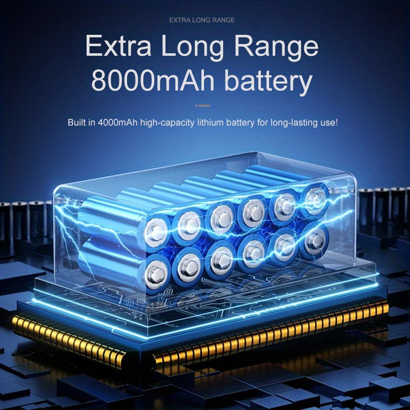 Mini Cordless Blower Hair Dryer and Air Duster for Cleaning Snow Drying