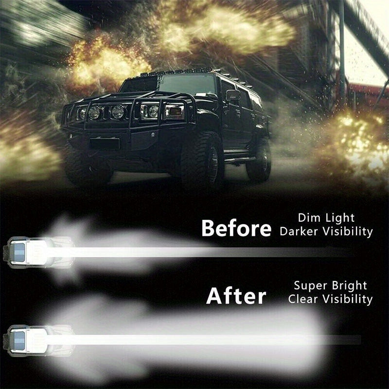 2 Pieces LED Work Lights for Cars RVs Motorcycles 10.16cm Brightness 12V